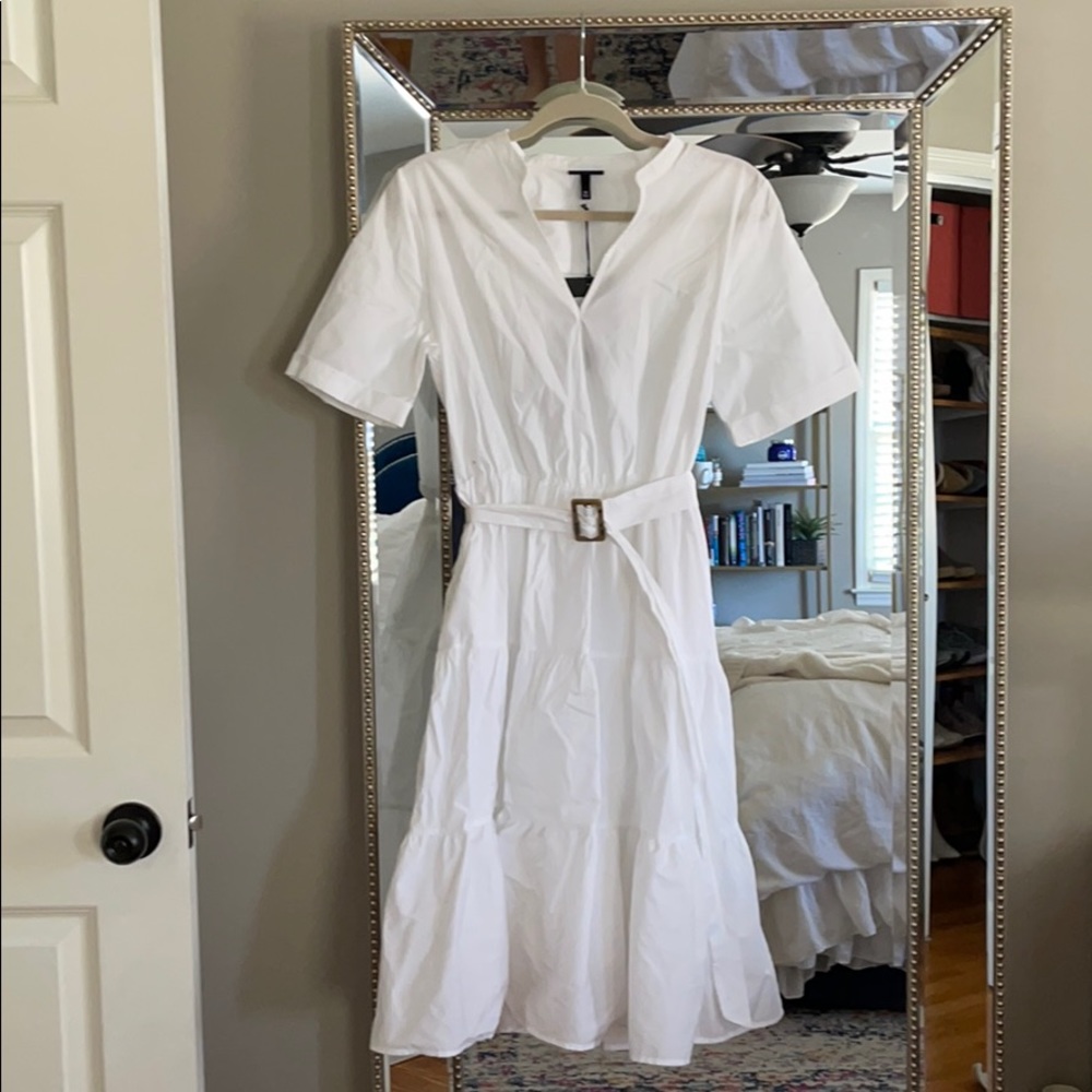 Who What Wear Medium White Dress